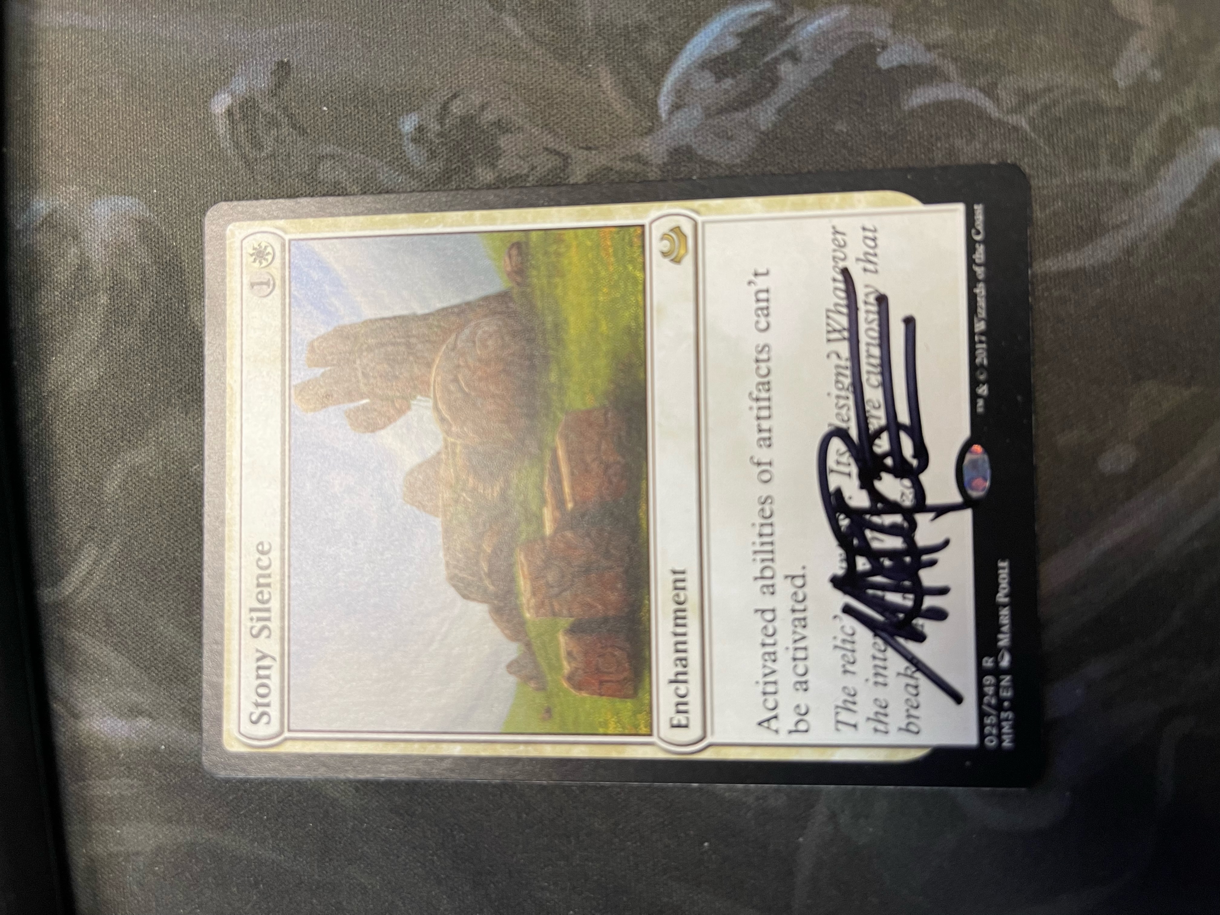 Stony Silence - SIGNED